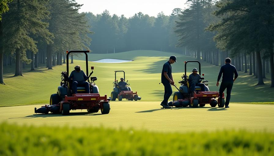 Tim Maintenance Profesional Golf Course