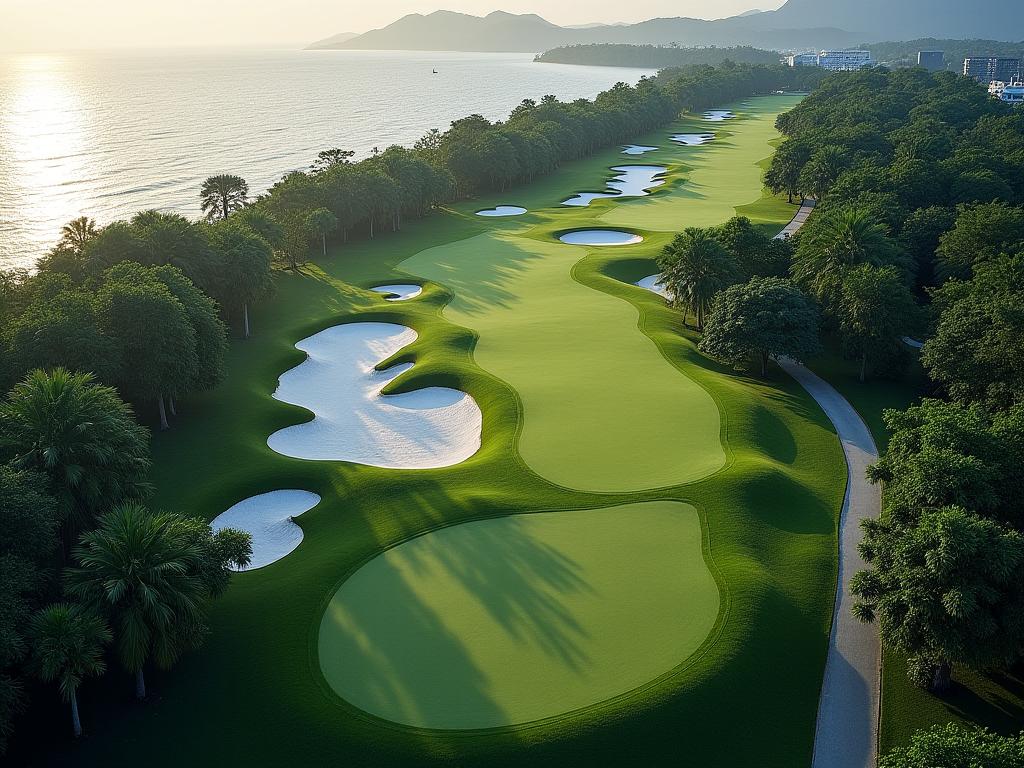 Sentosa Fairway Club Golf Course Aerial View